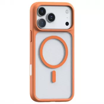 Torras Guardian Magnetseeria ümbris iPhone 17 Pro jaoks — Oranž