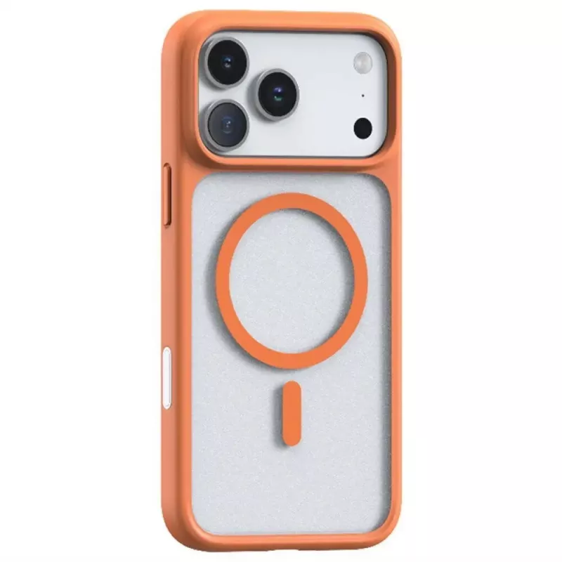 Torras Guardian Magnetseeria ümbris iPhone 17 Pro jaoks — Oranž