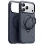 Telefonikate Torras Spin Softune Series iPhone 17 Pro jaoks, tumesinine, pehme kaitseümbris