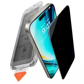 Torras Privacy INSTALL MASTER ekraanikaitse iPhone 17 Airile — must