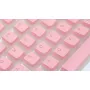 Mehaaniline klahvistikukomplekt REDRAGON A130 PBT Doubleshot — roosad klahvistikud, PBT doubleshot konstruktsioon
