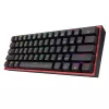 Klaviatuur REDRAGON FIZZ PRO K616-RGB B Gaming USB RF traadita Bluetooth QWERTY must punane