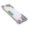 Mehaaniline klaviatuur REDRAGON K617-RGB Fizz, juhtmega USB, hall valge
