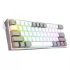 Mehaaniline klaviatuur REDRAGON K617-RGB Fizz, juhtmega USB, hall valge