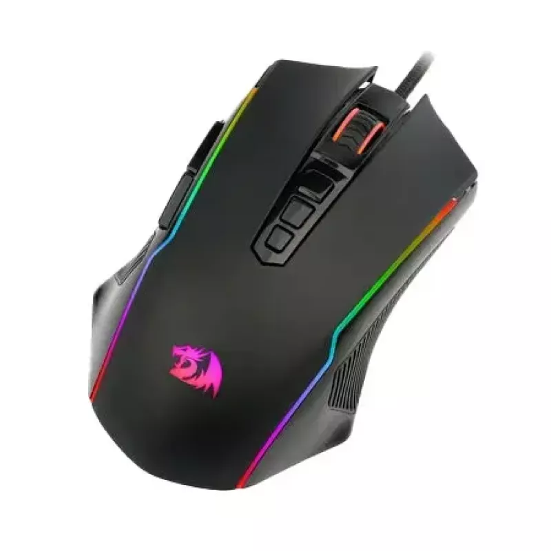 Mänguhiir REDRAGON M910-K Ranger — juhtmega USB USB-C, must, 0,1304 kg