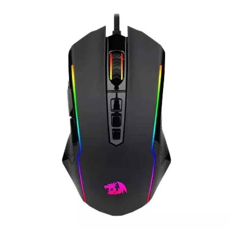 Mänguhiir REDRAGON M910-K Ranger — juhtmega USB USB-C, must, 0,1304 kg