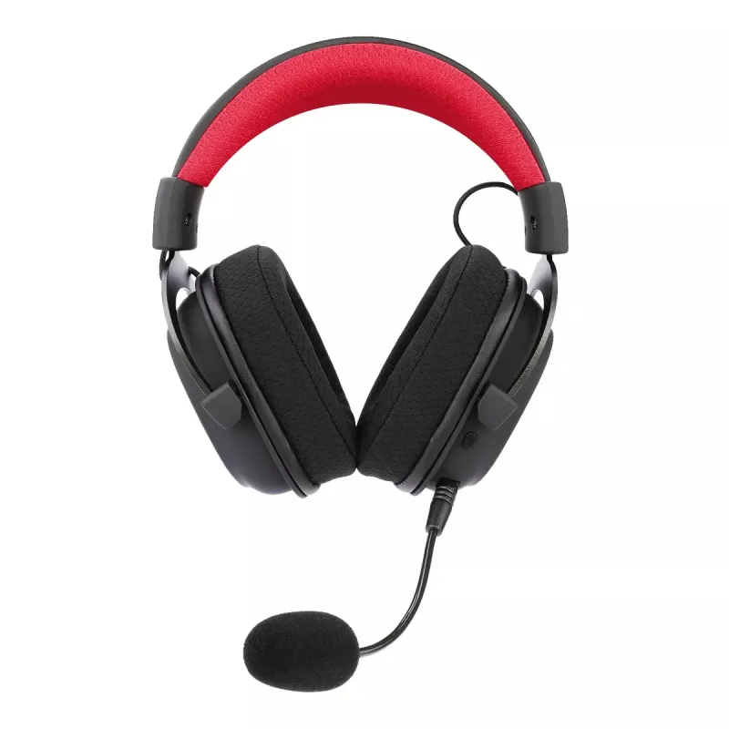 Juhtmega Bluetooth kõrvaklapid REDRAGON H510 Zeus Pro RGB — 20–20000 Hz, 1,8 m kaabel, Must