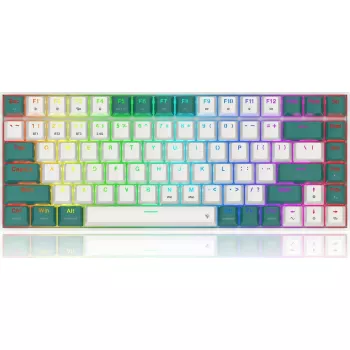 Mehaaniline klaviatuur REDRAGON K678WG-RGB-PRO RGB-taustvalgustuse ja programmeeritavate klahvidega
