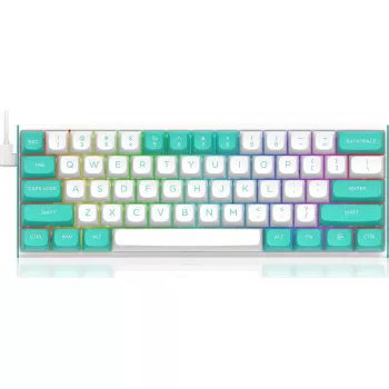 Mehaaniline klaviatuur REDRAGON K683WB RGB — juhtmevaba Bluetooth 5.0, kompaktne paigutus