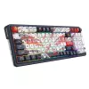 Mehaaniline klaviatuur REDRAGON K686AK-RGB-PRO — RF juhtmevaba + USB, tumesinine valge, 1,5 m kaabel