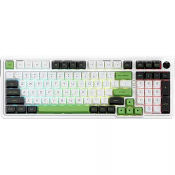 REDRAGON juhtmevaba klaviatuur K686WBG-RGB-MAX RGB-taustvalgustusega, kompaktne paigutus, juhtmevaba ühenduvus