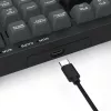 Klaviatuur REDRAGON K518-RGB-GB Crux juhtmega USB must membraan