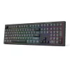 Klaviatuur REDRAGON K518-RGB-GB Crux juhtmega USB must membraan