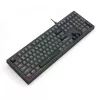Klaviatuur REDRAGON K518-RGB-GB Crux juhtmega USB must membraan