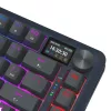 Mehaaniline klaviatuur REDRAGON K708-RGB-PRO USB, RF-juhtmevaba ja Bluetoothiga, 1,5 m kaabel, must, 0,76 kg