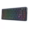 Mehaaniline klaviatuur REDRAGON K708-RGB-PRO USB, RF-juhtmevaba ja Bluetoothiga, 1,5 m kaabel, must, 0,76 kg
