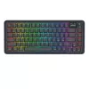Mehaaniline klaviatuur REDRAGON K708-RGB-PRO USB, RF-juhtmevaba ja Bluetoothiga, 1,5 m kaabel, must, 0,76 kg