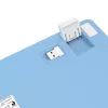 Mehaaniline klaviatuur REDRAGON K707WBP-RGB-PRO juhtmega USB sinine valge