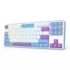 Mehaaniline klaviatuur REDRAGON K707WBP-RGB-PRO juhtmega USB sinine valge