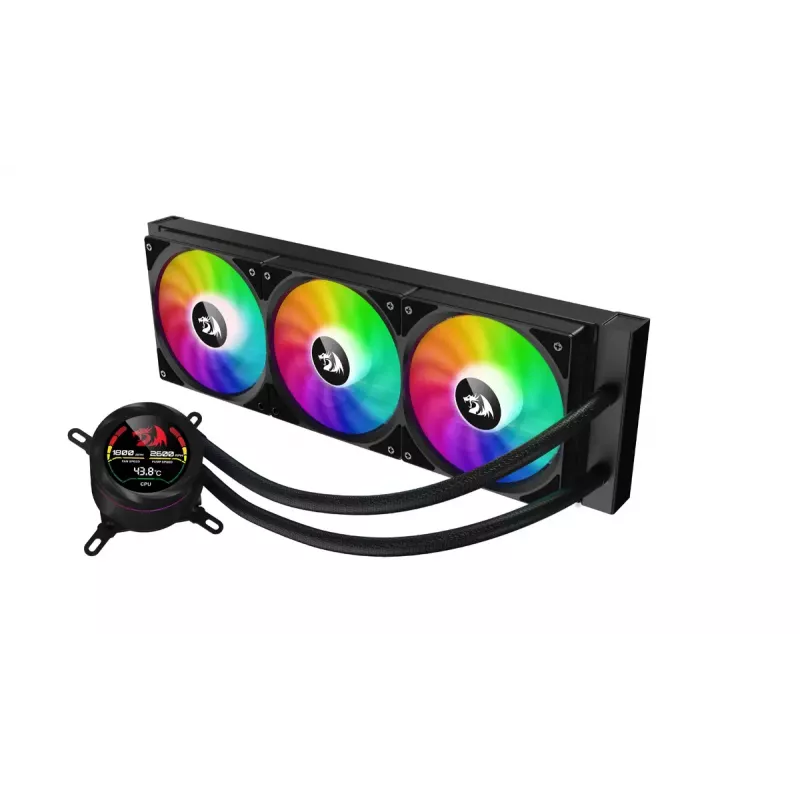 Arvuti jahutussüsteem REDRAGON CCW-1017 tõhus õhuvool RGB valgustus