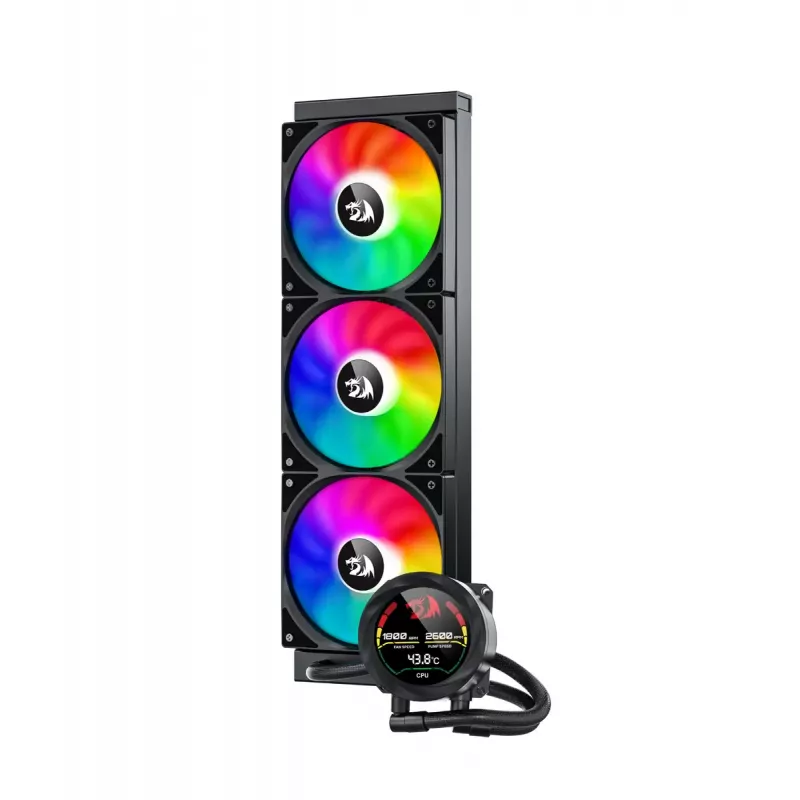Arvuti jahutussüsteem REDRAGON CCW-1017 tõhus õhuvool RGB valgustus