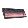Mehaaniline klaviatuur REDRAGON Antonium Pro K728SP-RGB-PRO — USB, RF juhtmevaba, Bluetooth, must/roosa