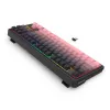Mehaaniline klaviatuur REDRAGON Antonium Pro K728SP-RGB-PRO — USB, RF juhtmevaba, Bluetooth, must/roosa
