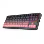 Mehaaniline klaviatuur REDRAGON Antonium Pro K728SP-RGB-PRO — USB, RF juhtmevaba, Bluetooth, must/roosa