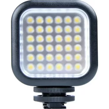 LED-videovalgusti Godox LED36 — 36 LED-i, reguleeritav heledus, kompaktne kaameral kasutatav paneel
