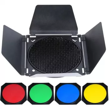 Tulvavärav Godox BD-04 fotostuudio välklambi lisaseade