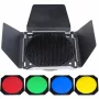 Tulvavärav Godox BD-04 fotostuudio välklambi lisaseade