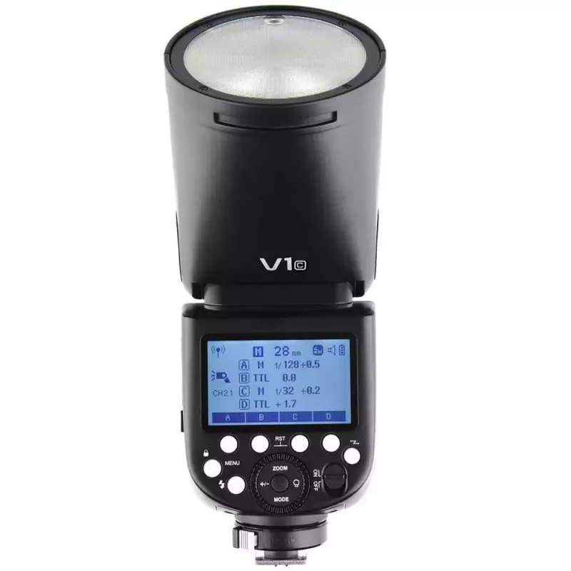 Kompaktvälk Godox V1-C Must 1,5 s ringlussevõtuaeg 420 g