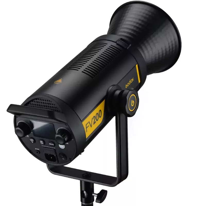Godox FV200 fotostuudio välklamp 1/8000 s Must