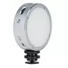 Godox R1 ümmargune 5 W RGB valgusti must hõbedane akutoitel