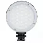 Godox R1 ümmargune 5 W RGB valgusti must hõbedane akutoitel