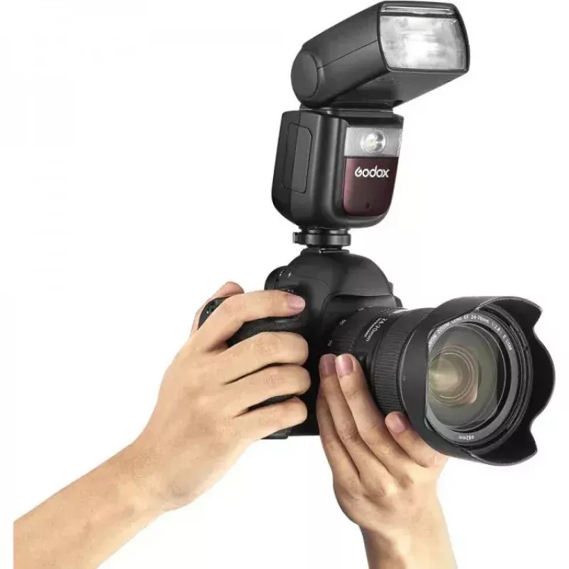 Godox Ving V860III TTL Li-Ion Välklamp Must Olympusele Panasonicule 1,5 s Taastumine