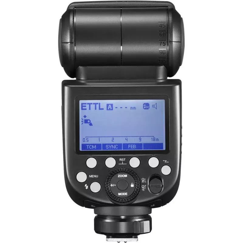Videokaamera välklamp Godox TT685 II Must 20000 s taastumisaeg AA patareid