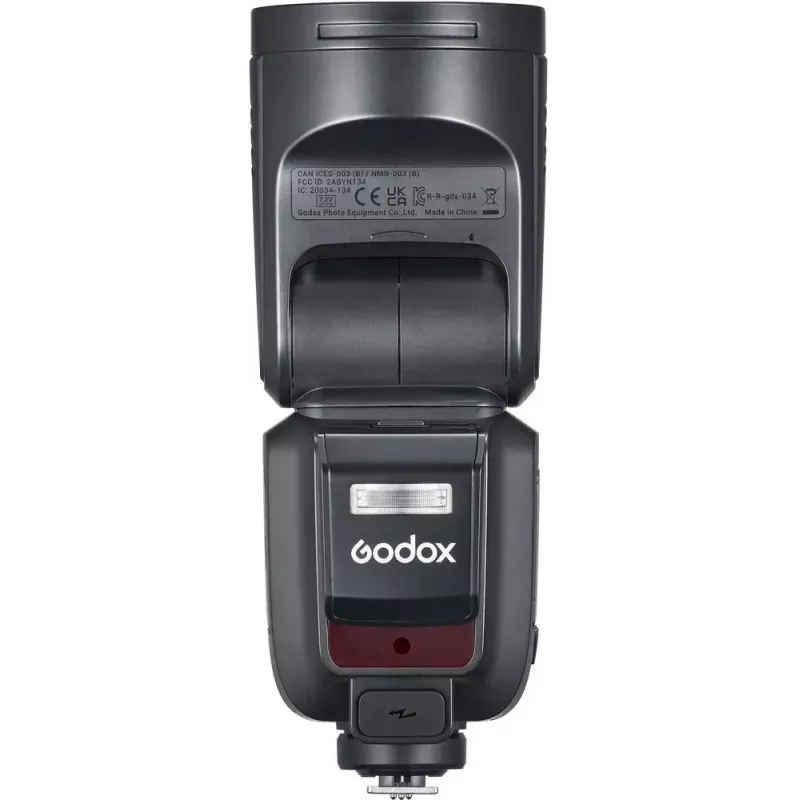 Flash Godox V100-F Fujifilmi jaoks — kaasaskantav liitiumioontoitel kaameravälk