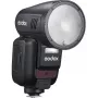 Flash Godox V100-F Fujifilmi jaoks — kaasaskantav liitiumioontoitel kaameravälk