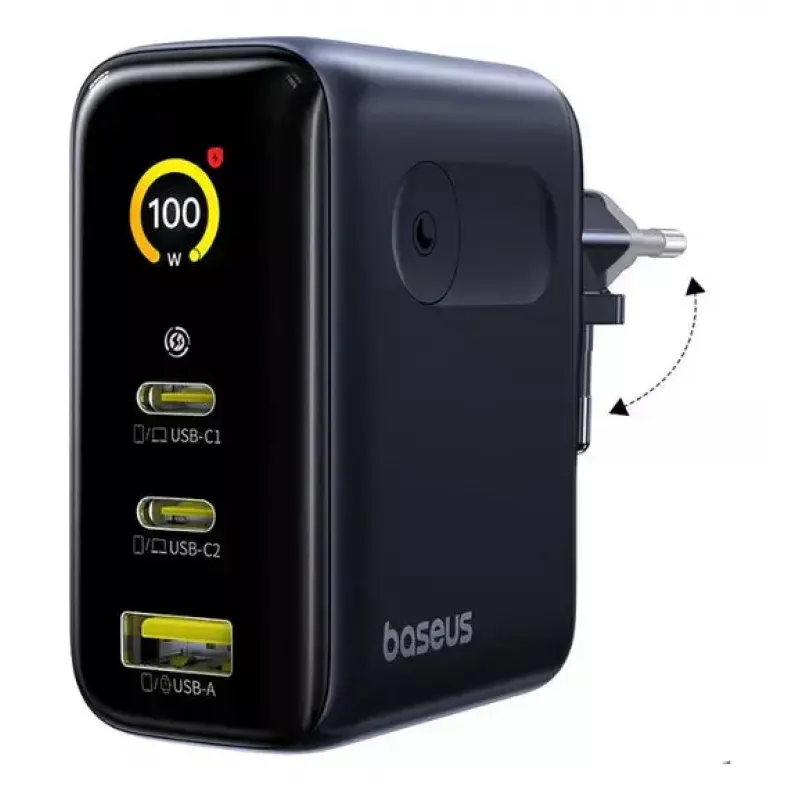 Mobiilseadme laadija Baseus E0121B00 — siseruumides kasutatav USB-laadija nutitelefonidele ja tahvelarvutitele