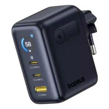 Mobiilseadme laadija Baseus E0121B00 — siseruumides kasutatav USB-laadija nutitelefonidele ja tahvelarvutitele