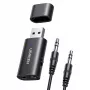 UGREEN Bluetooth-heliadapter UGR1207BLK Bluetooth 5.1, 3,5 mm AUX-väljundiga