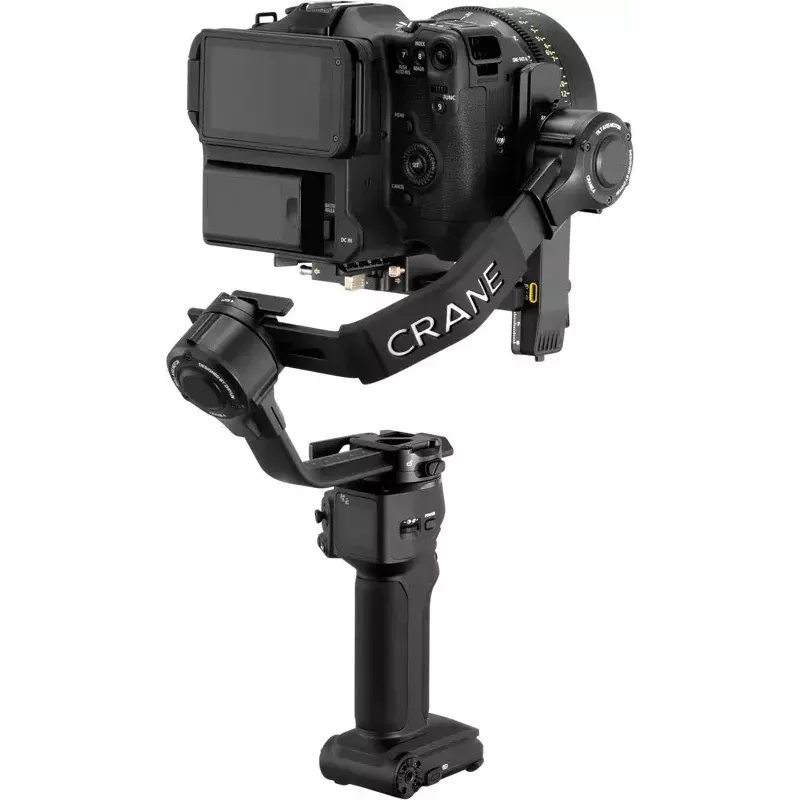 Gimbal Zhiyun Crane 4 3-teljeline stabilisaator kuni 10-tunnise akukestvusega