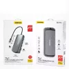 Sülearvuti dokk DUDAO A15PRO juhtmega USB 3.2 Gen 1 Type-A USB-C Hall