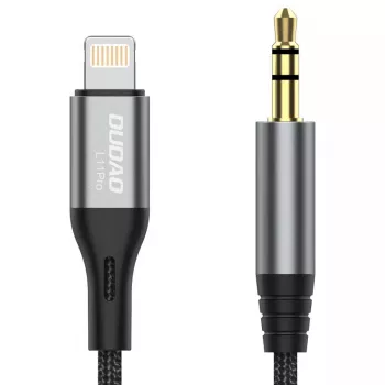DUDAO helikaabel Lightning - mini jack 3.5mm 1 m hall L11PRO