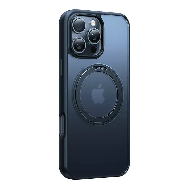 Telefoniümbris Torras Pro Series iPhone 16 Pro jaoks, must, mudel X00FX1911