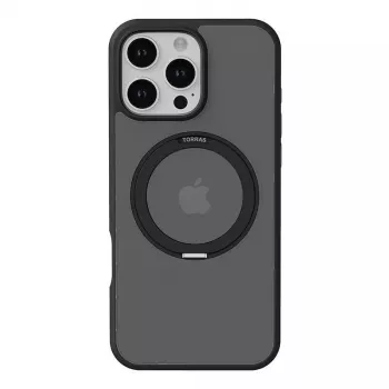 Telefoniümbris Torras Pro Series iPhone 16 Pro jaoks, must, mudel X00FX1911