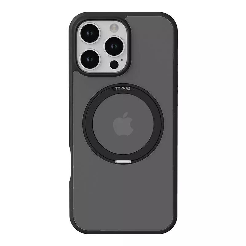 Telefoniümbris Torras Pro Series iPhone 16 Pro jaoks, must, mudel X00FX1911
