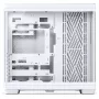 PC-korpus Jonsbo TK-4 Valge Midi-Tower ATX karastatud klaasiga, valge