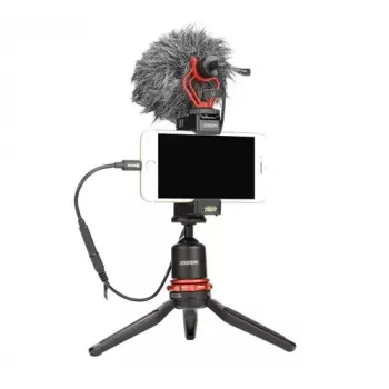 Mobiiltelefoni kaabel BOYA BY-K3 Must 3,5mm Lightning